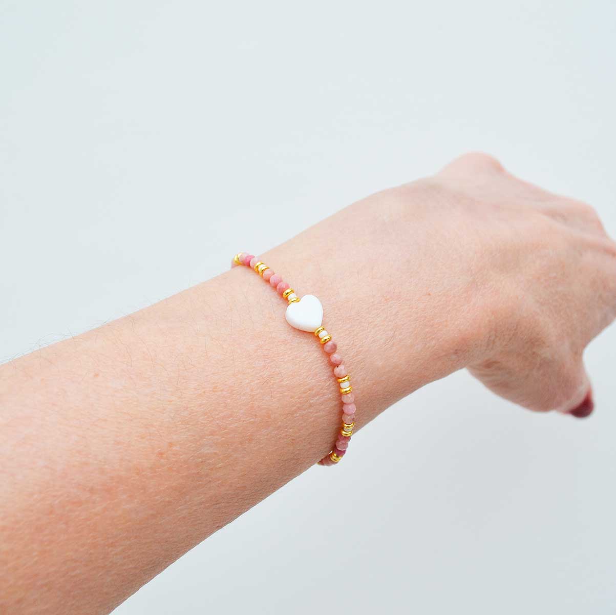 Noxa 2 - bracelet Rhodonite-portรฉ