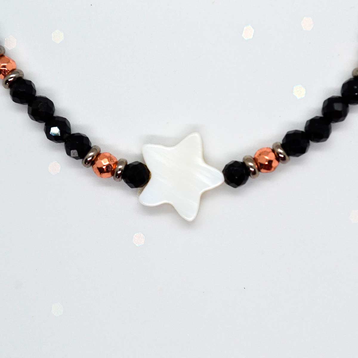 Noxa bracelet onyx noir-dรฉtail