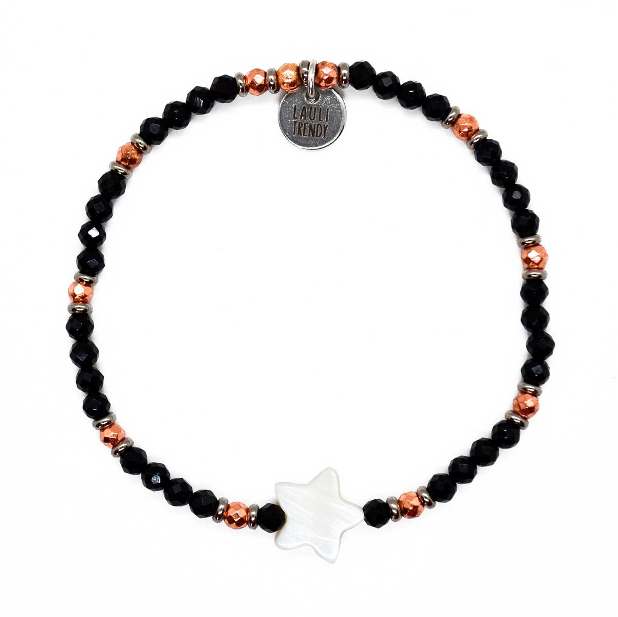 Noxa bracelet onyx noir-laulitrendy