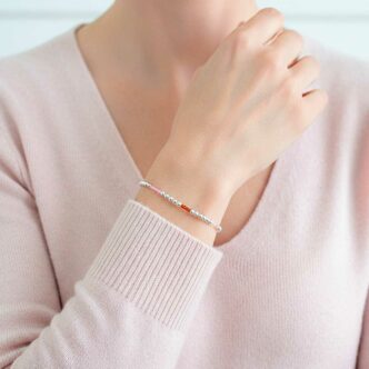 Elyss bracelet en argent 925 1 tour