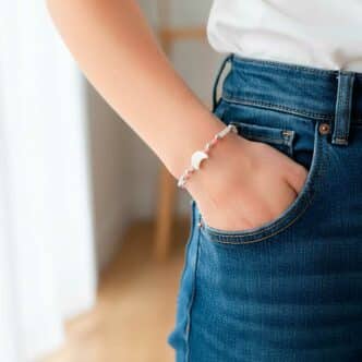 Noxa-3 - bracelet en pierre de lune