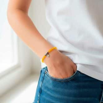 Zena 2 - Bracelet topaze 1 tour