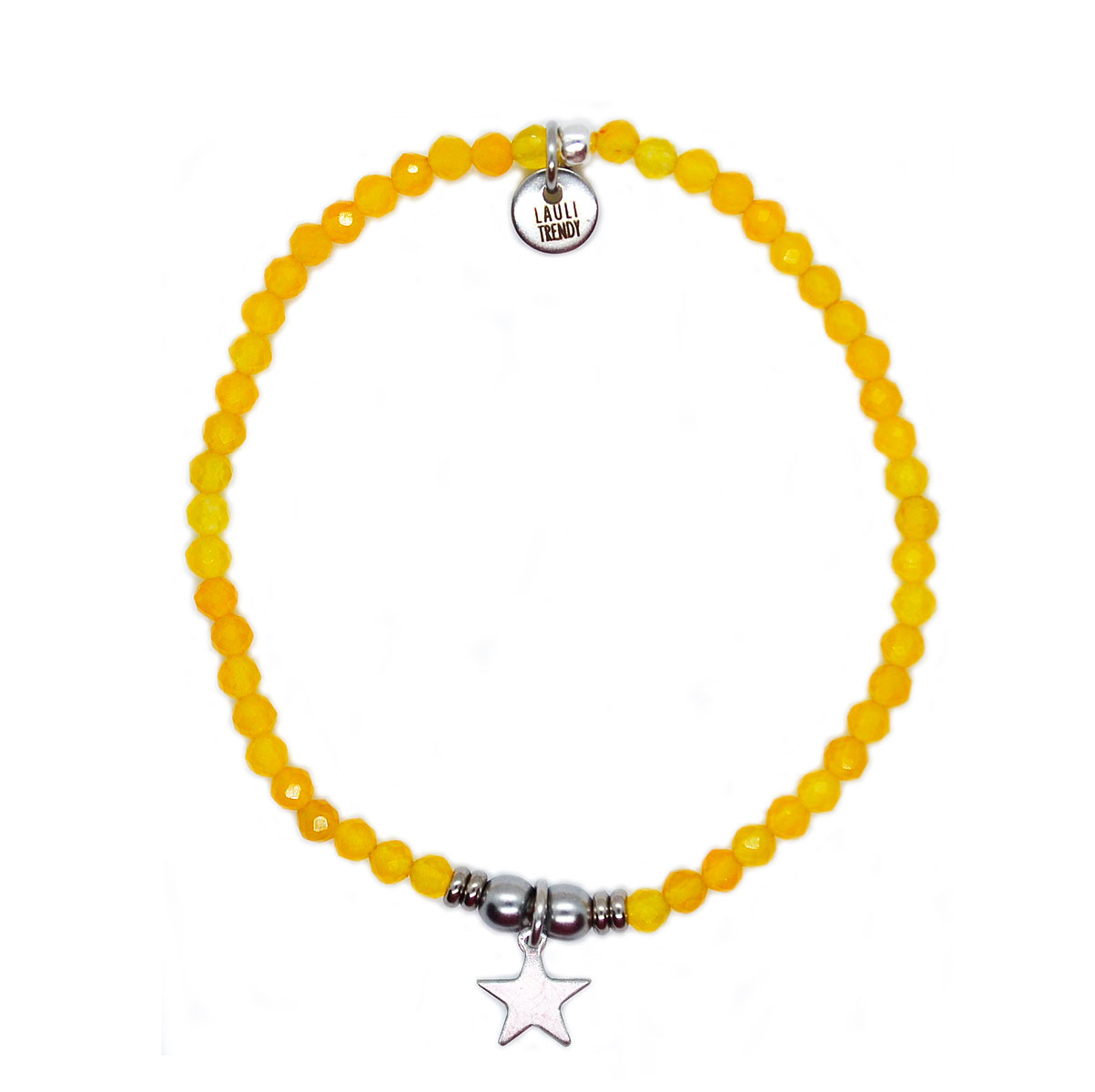 Zéna 2 bracelet Topaze - 1 tour